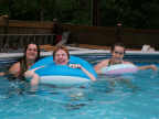 Maria, Angie, and Brantley in the pool  9-11-10 Thumbnail